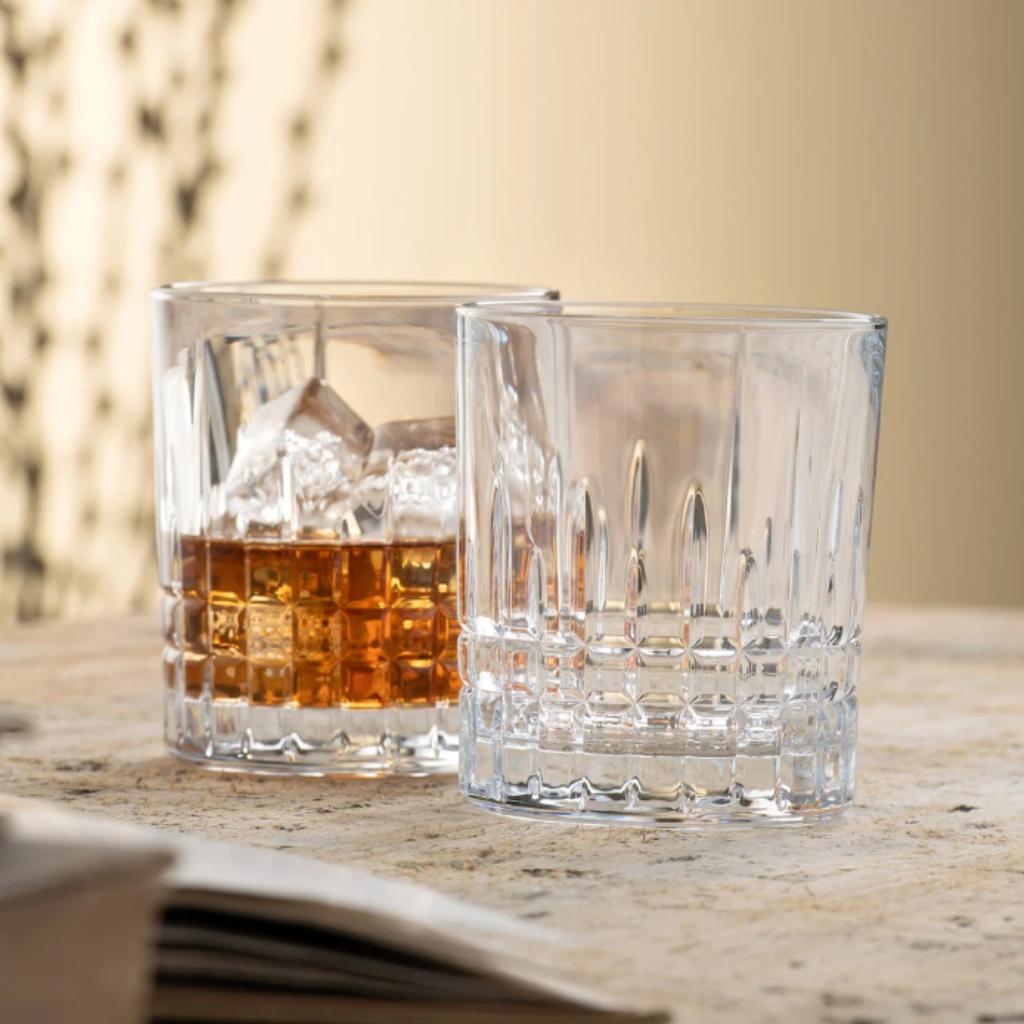Galway Crystal Liffey DOF Whiskey Tumbler Pair