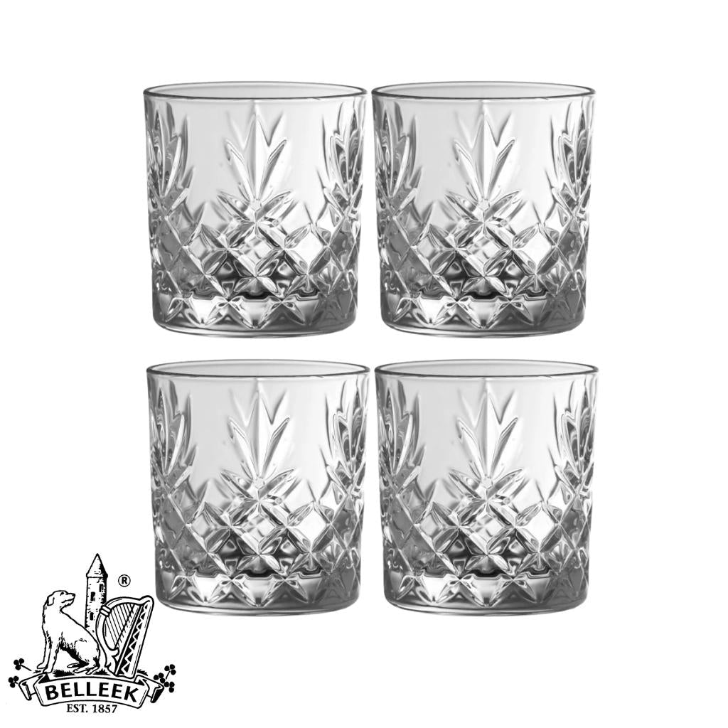 Galway Crystal Renmore Whiskey Glass Set of 4