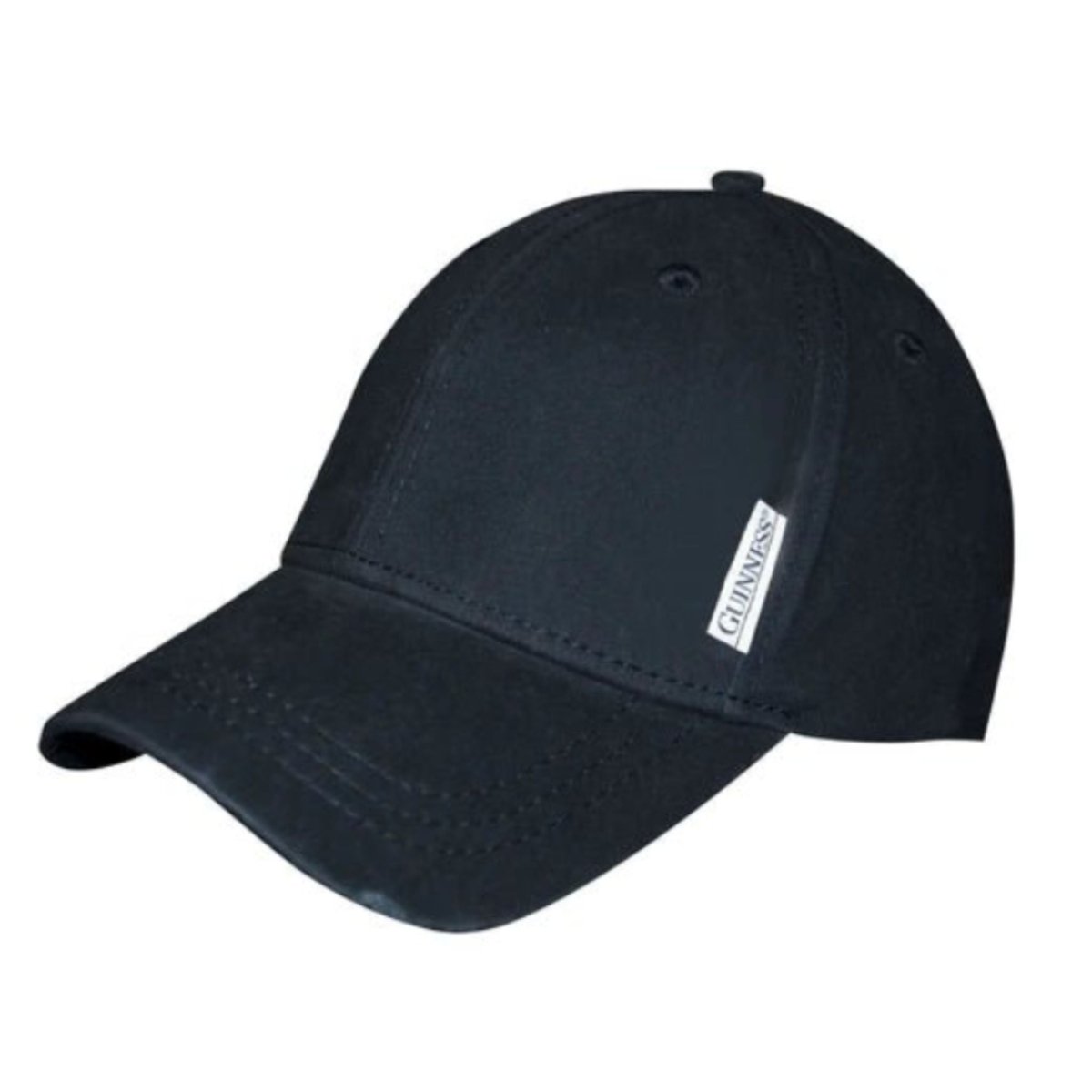 Guinness Classic Black Rear Logo Baseball Cap - The Celtic Gift Store - Hats