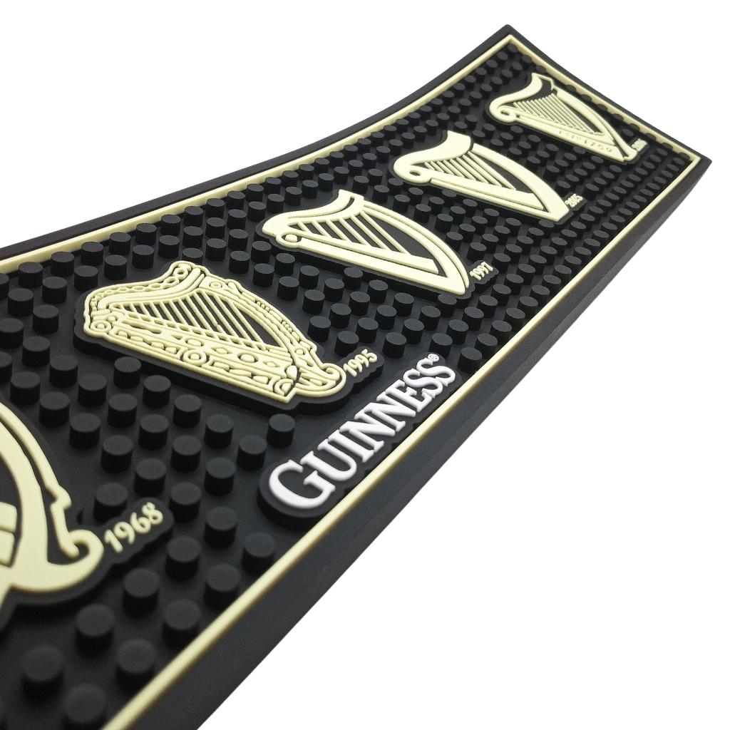 Guinness Evolution of the Harp PVC Bar Mat