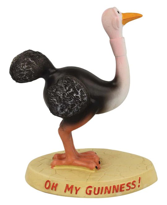 Guinness Gilroy Ostrich Figurine - The Celtic Gift Store - Decor