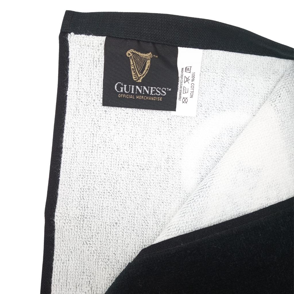 Guinness Label Golf Towel