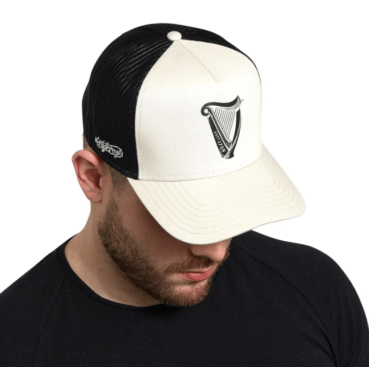 Guinness Premium Beige and Black Cap - The Celtic Gift Store - Hats