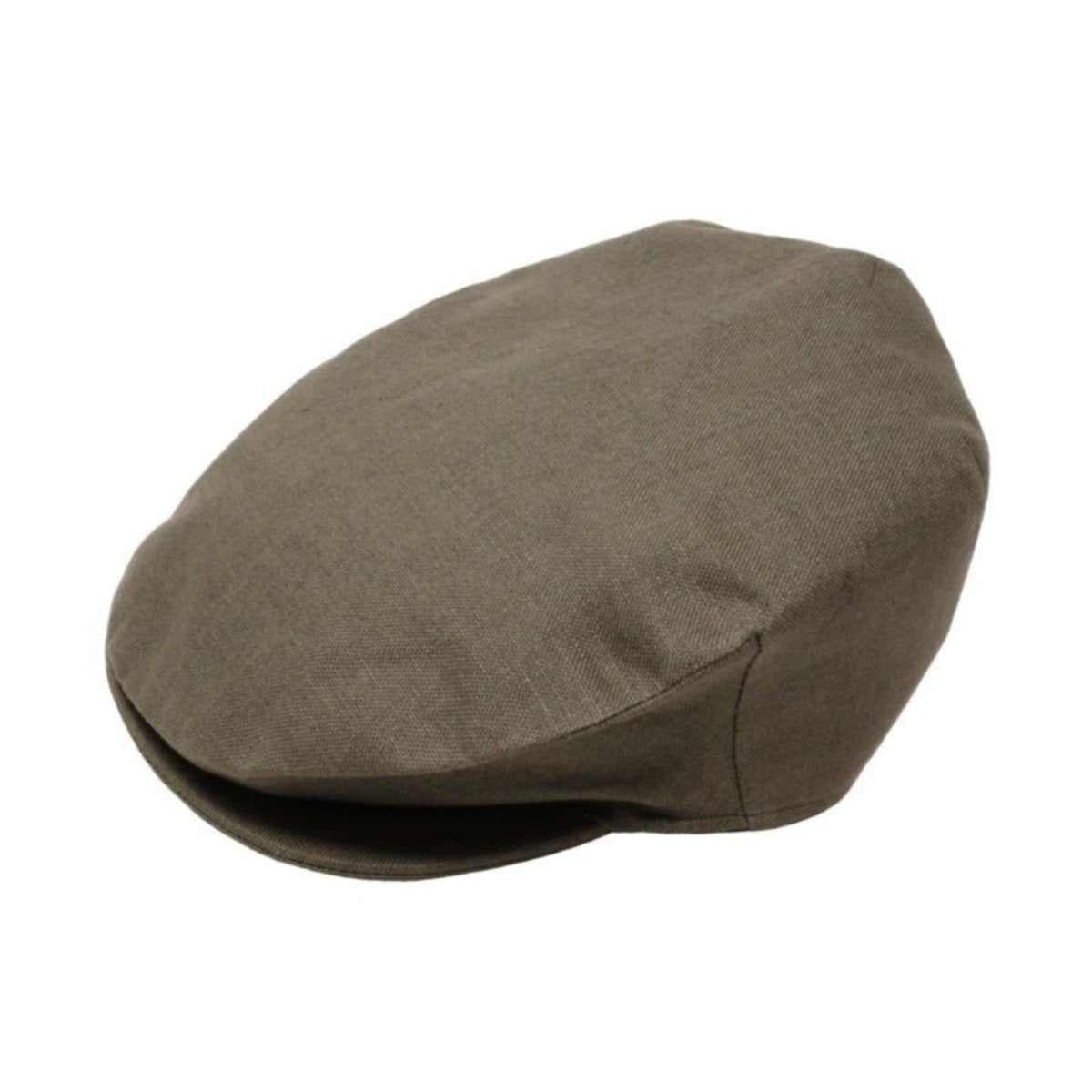 Hanna Hats Linen Donegal Touring Cap - Khaki - The Celtic Gift Store - Hats