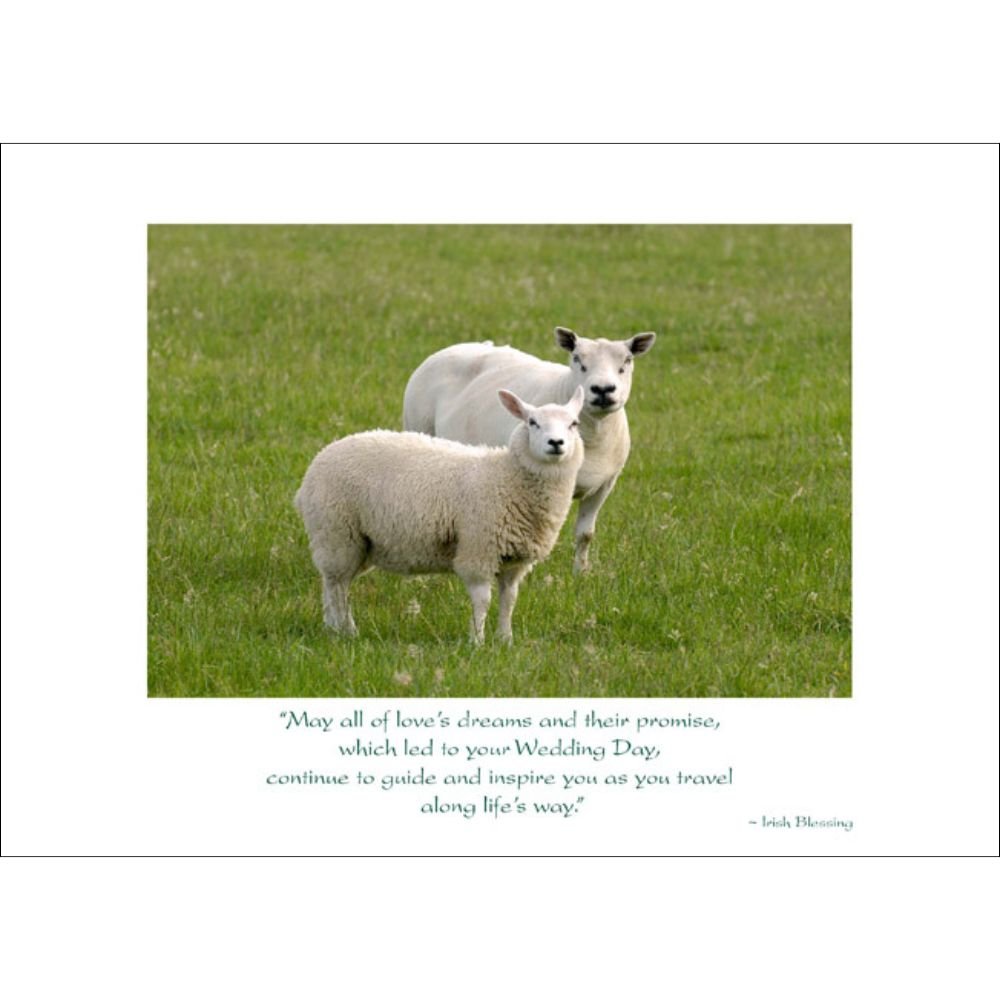 Happy Anniversary Card - Irish Blessing