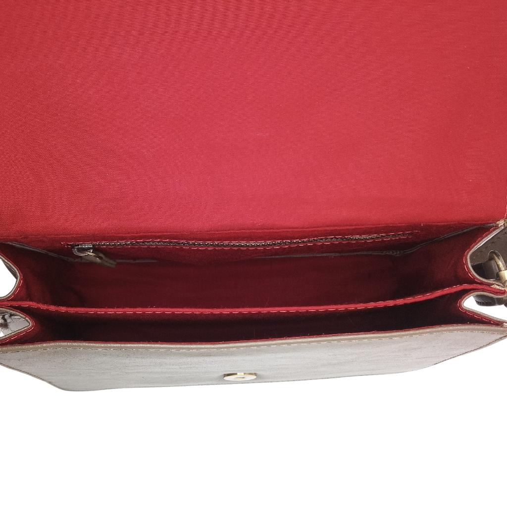 Harris Tweed Quilted Shoulder Bag- Maple Check