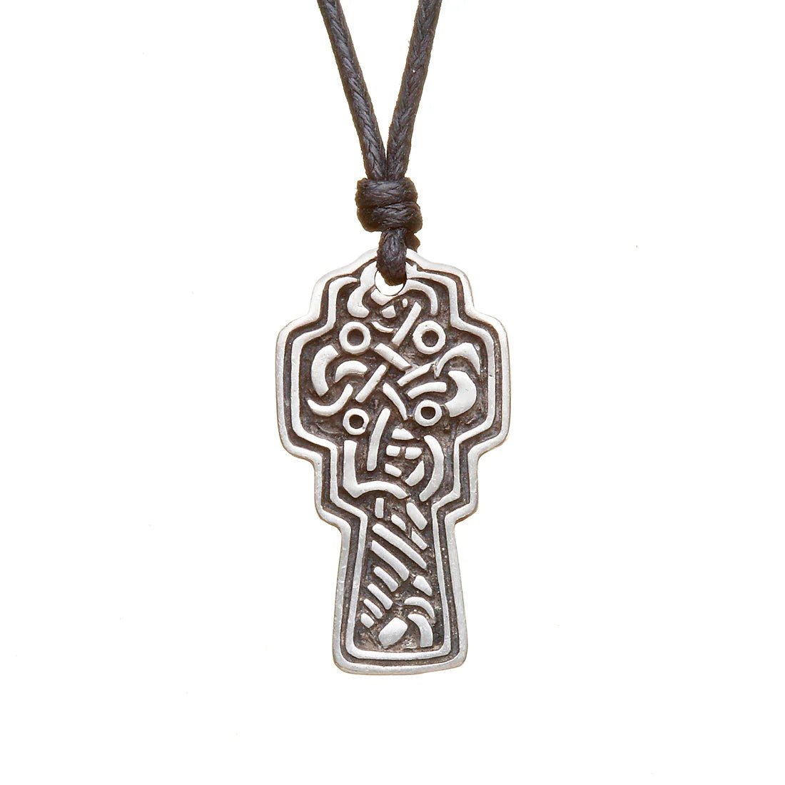 Heritage Collection Pewter Ornate Celtic Cross Necklace - The Celtic Gift Store - Necklaces