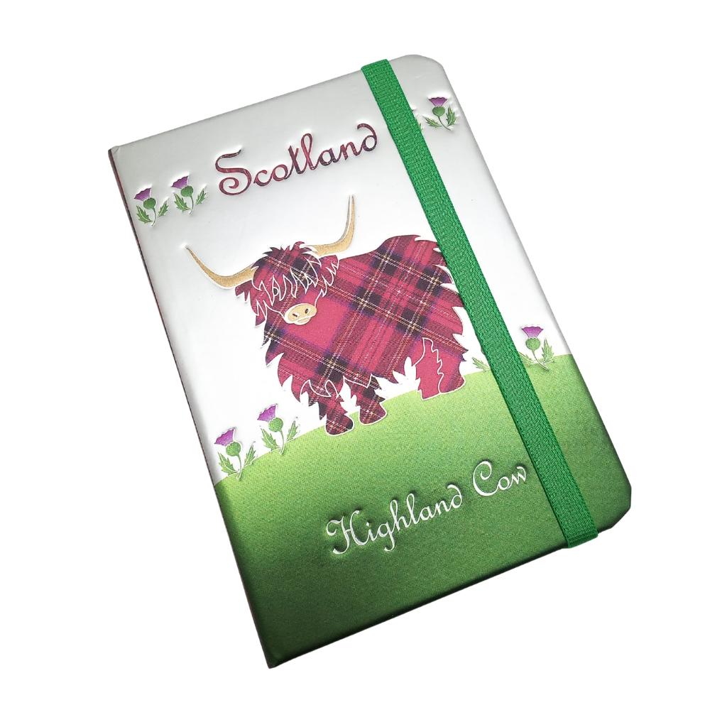 Highland Cow Foil Notebook