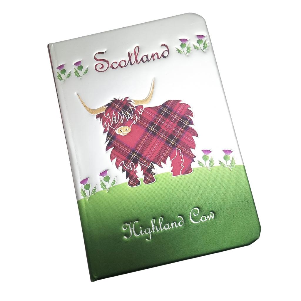 Highland Cow Foil Notebook