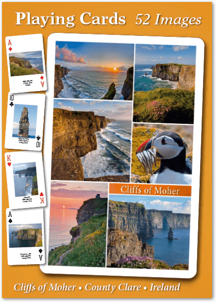 Images of Cliffs of Moher Playing Cards - The Celtic Gift Store - Toys & Games
