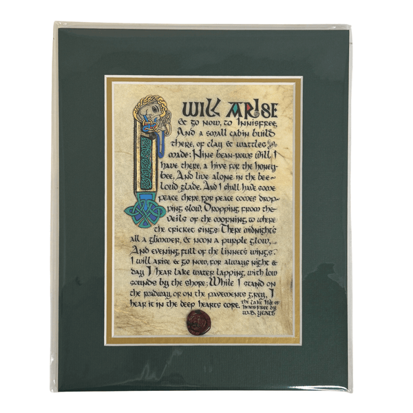 Innisfree Blessing 8x10 Matted Print - The Celtic Gift Store - Decor