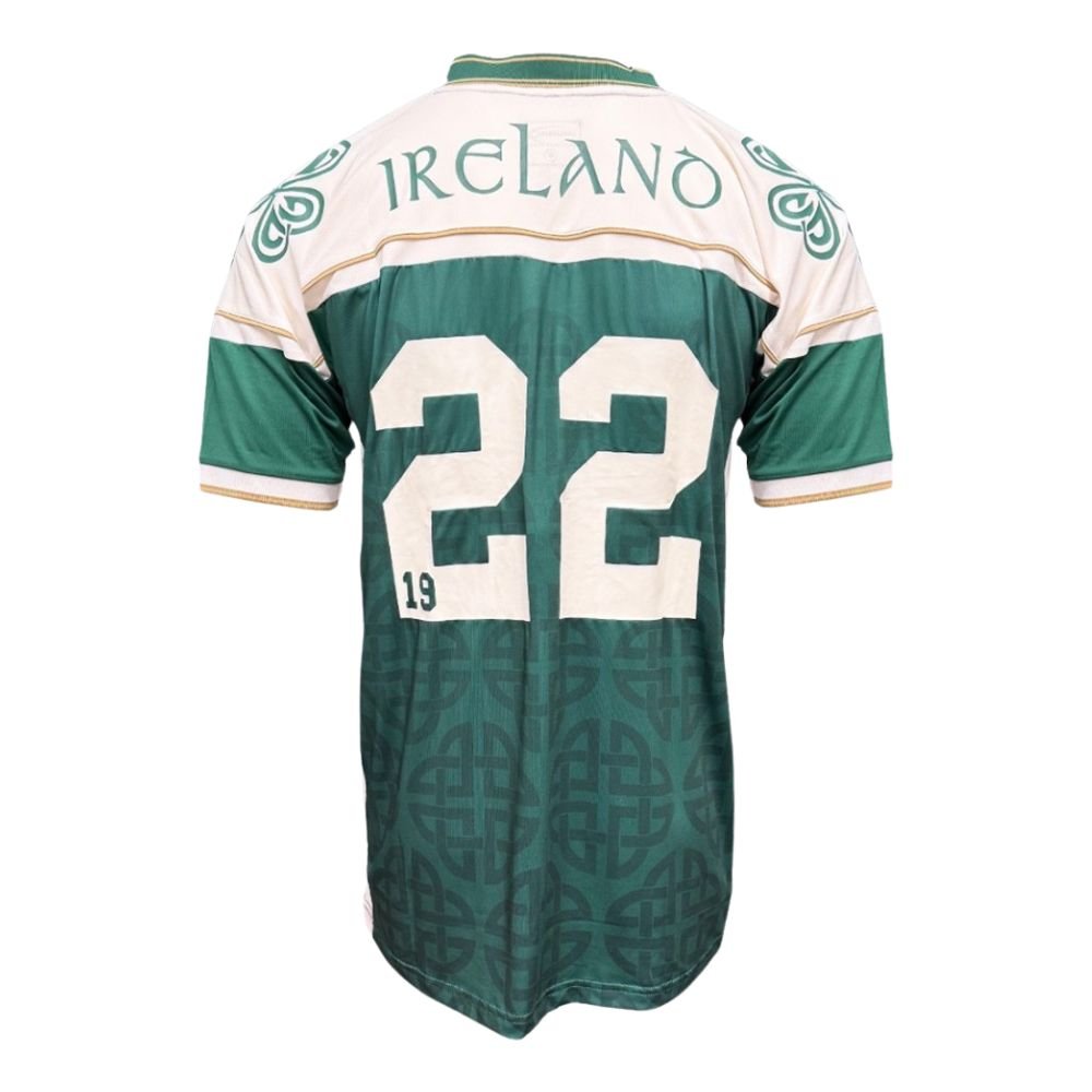 Ireland Celtic American Football Jersey - Green/Cream