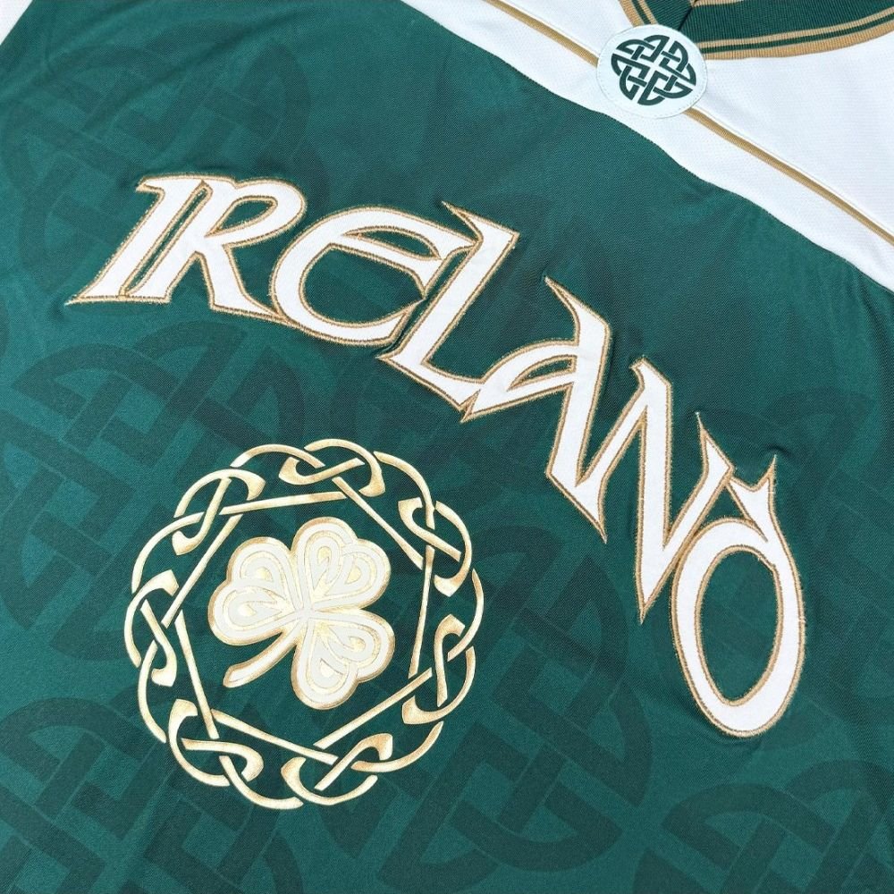 Ireland Celtic American Football Jersey - Green/Cream