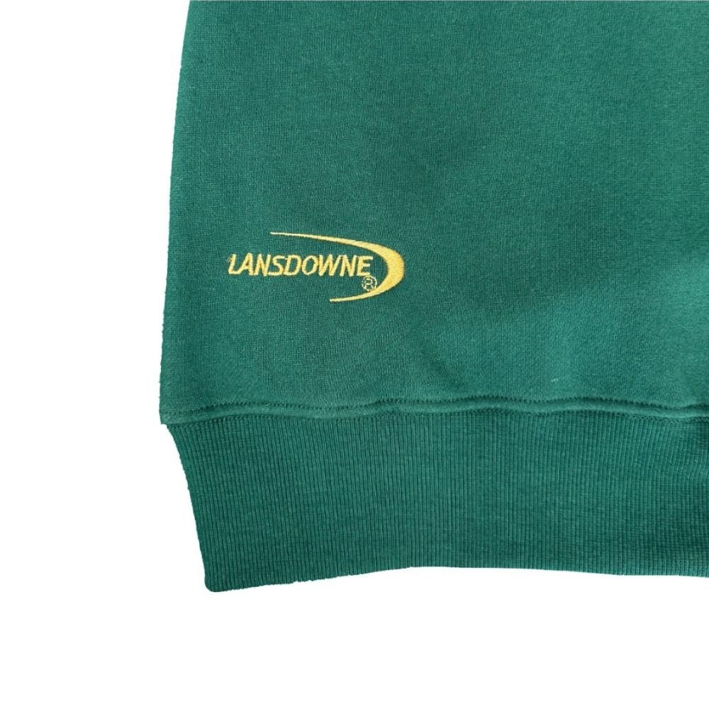 Ireland Crest V - Neck Sweatshirt - Green/Cream