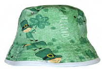 Ireland Leprechaun and Sheep Toddler Bucket Hat - The Celtic Gift Store - Clothing