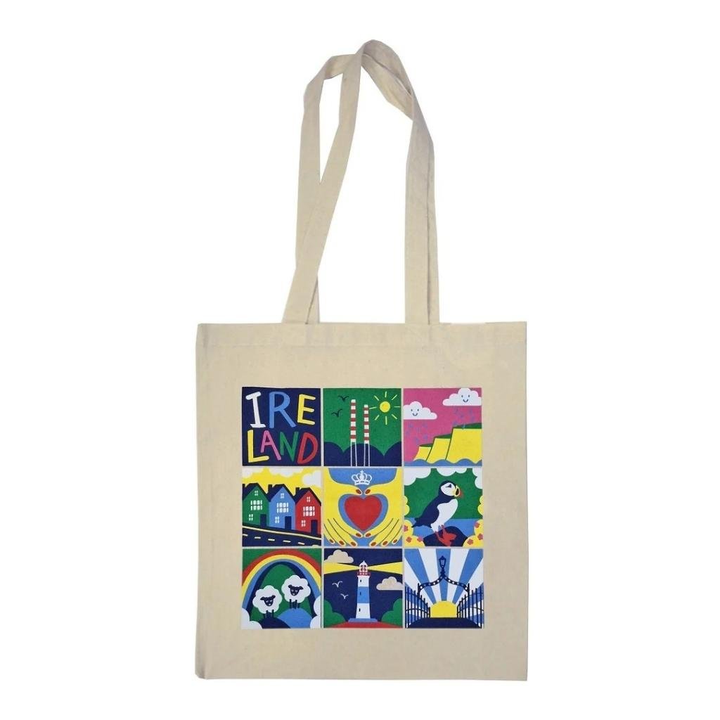 Ireland Pictures Tote Bag by Patrick Francis - Clothing Accessories