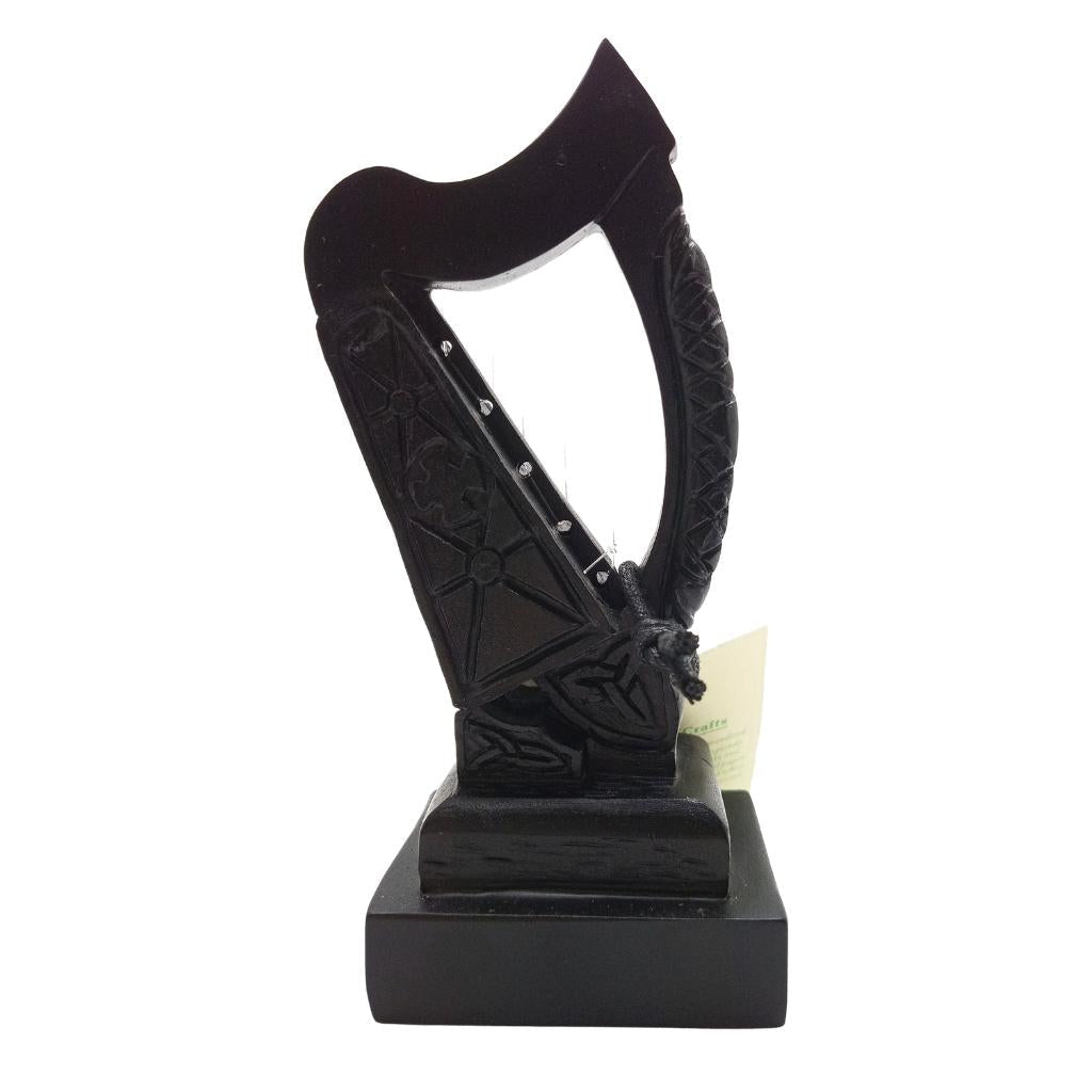 Irish Bardic Turf Harp 6" by Island Turf Crafts - Decor