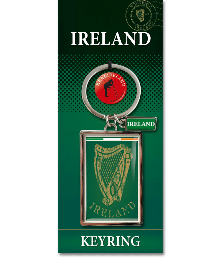 Irish Harp Key Ring - The Celtic Gift Store - Keychains