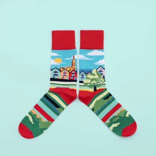 Irish Landmark Socks - Cork - The Celtic Gift Store - Socks