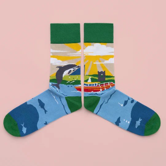 Irish Landmark Socks - Dingle - The Celtic Gift Store - Socks