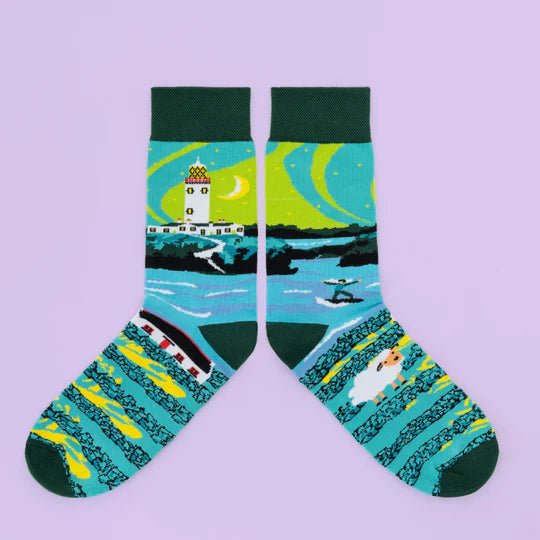 Irish Landmark Socks - Donegal - The Celtic Gift Store - Socks