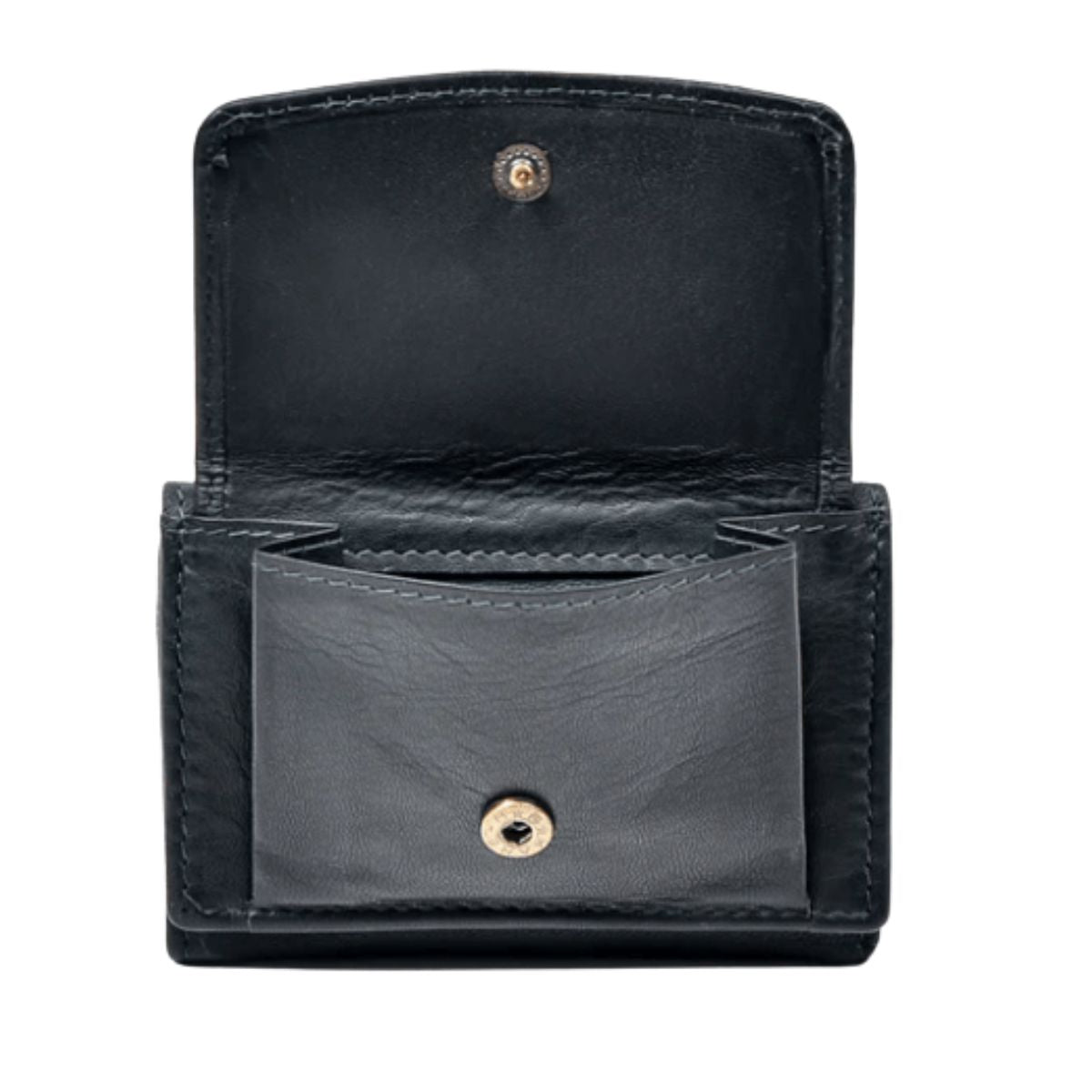 Irish Leather Gold Ireland with Shamrocks Tri - Fold Wallet