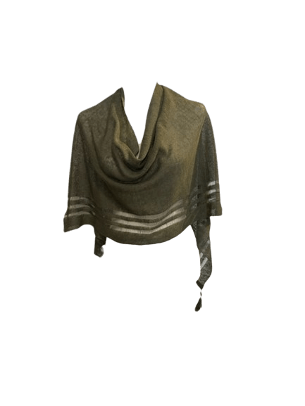 Irish Linen Poncho - Khaki - The Celtic Gift Store - Apparel & Accessories