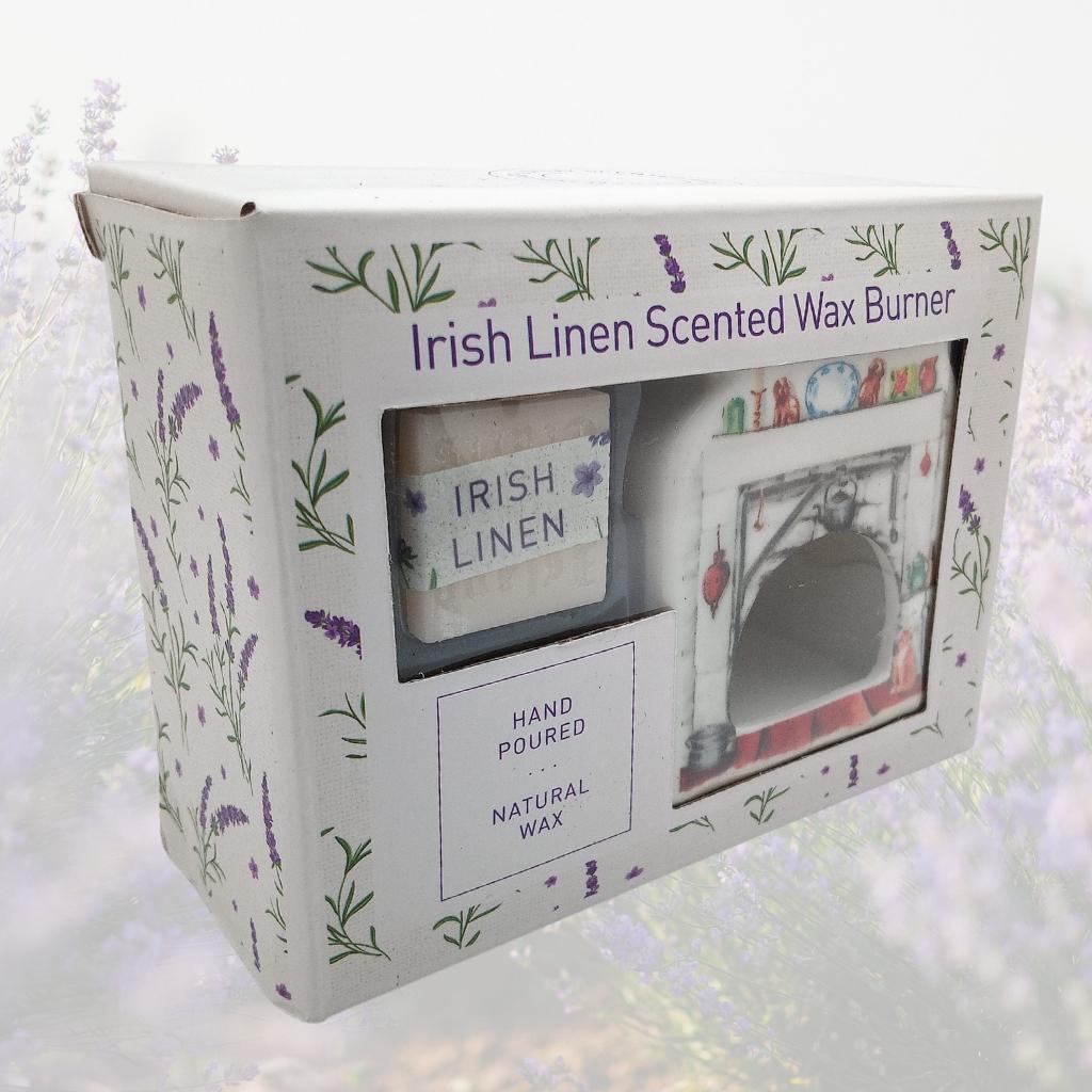 Irish Linen Scented Wax Burner