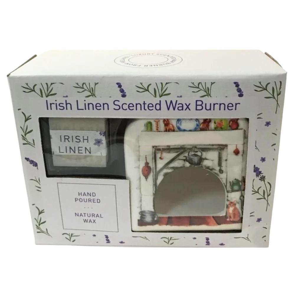 Irish Linen Scented Wax Burner
