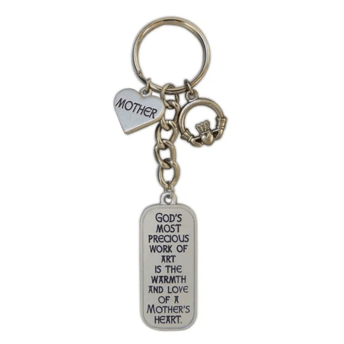 Irish Mother Key Ring with Claddagh - The Celtic Gift Store - Gifts