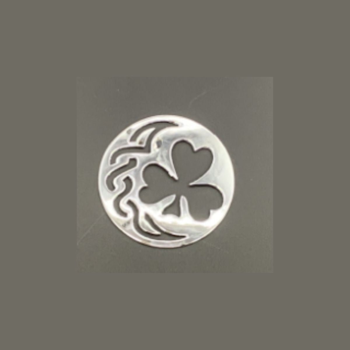 Irish Shamrock Tri Zip Pocket Bag - Hunter Green