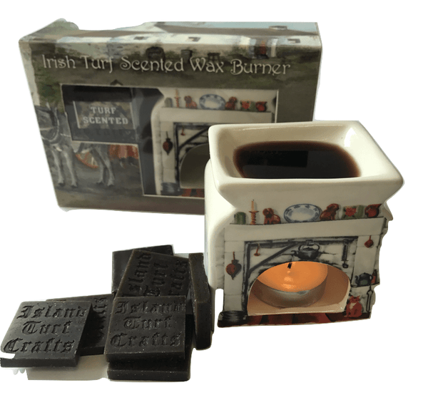 Irish Turf Scented Wax Burner - The Celtic Gift Store - Candles, Wax Melts, Incense