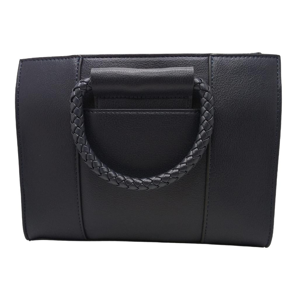 Islander Harris Tweed Arran Tote 'Navy Herringbone' by Islander - Handbags