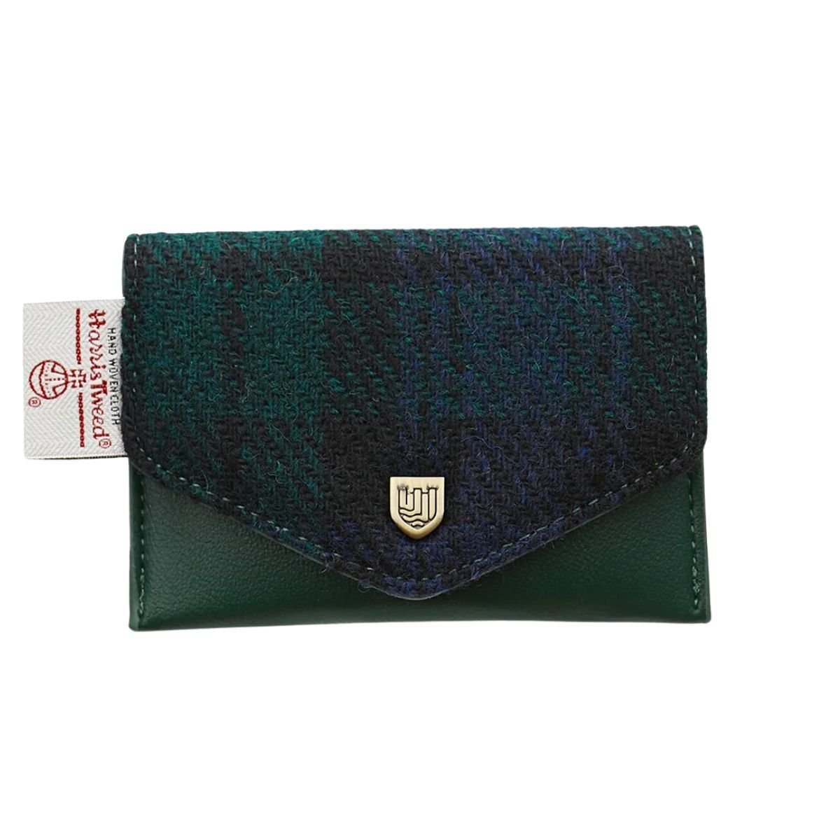 Islander Harris Tweed Card Wallet 'Black Watch Tartan'