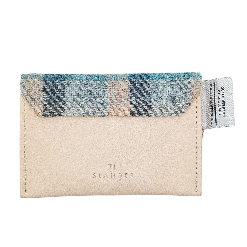 Islander Harris Tweed Card Wallet 'Islander Tartan'