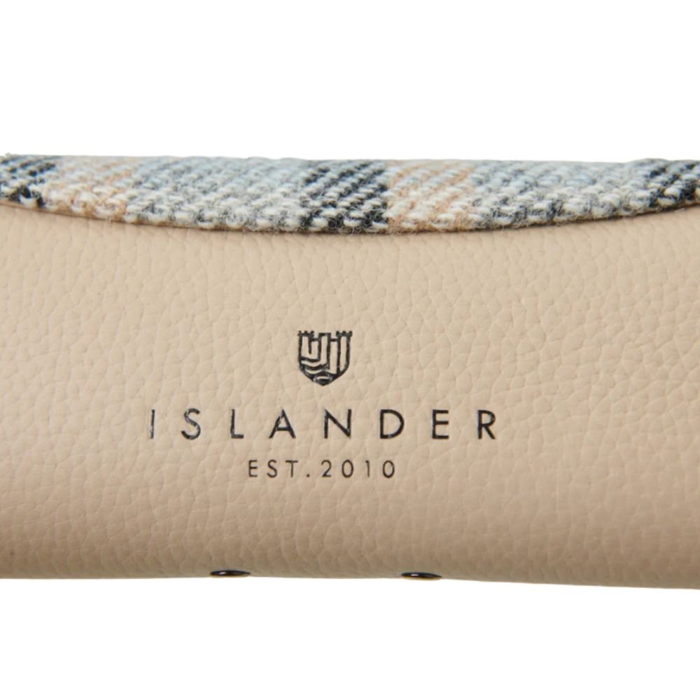 Islander Harris Tweed Leather Glasses Case 'Islander Tartan' - The Celtic Gift Store - Glasses Case - Accessories