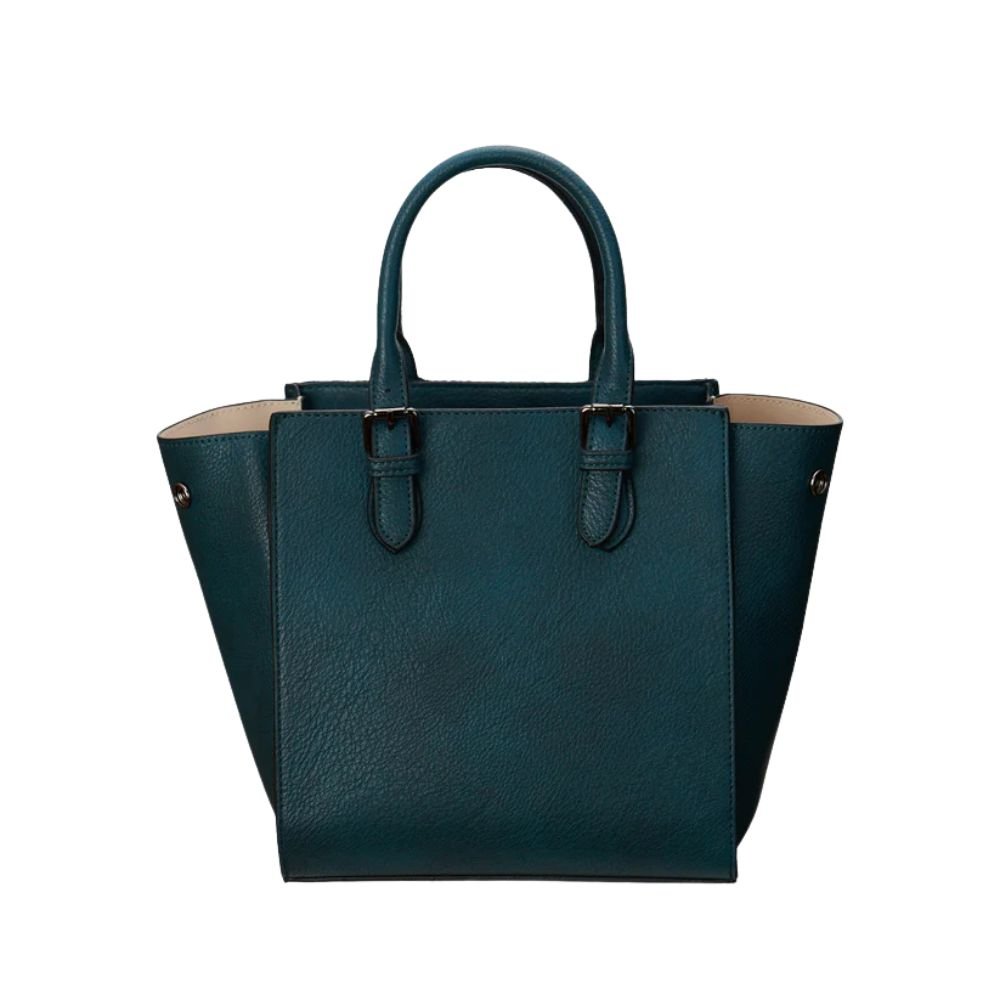 Islander Harris Tweed Medium Caillie Tote 'Black Watch Tartan'