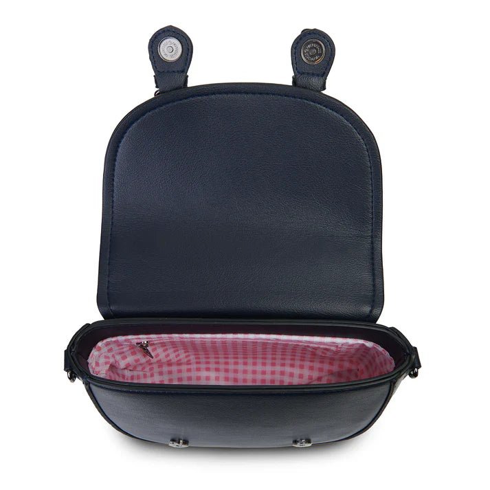 Islander Harris Tweed Medium Cobble Satchel 'Black Watch' - The Celtic Gift Store - Handbags