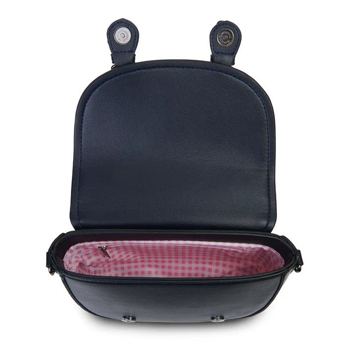 Islander Harris Tweed Medium Cobble Satchel 'Chestnut Tartan' - The Celtic Gift Store - Handbags