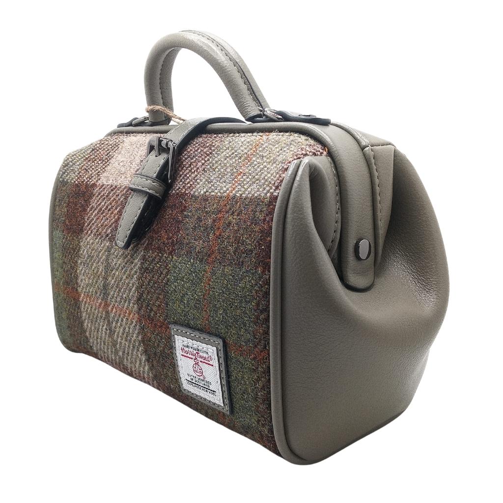 Islander Harris Tweed Medium Doctor Bag 'Chestnut Tartan'