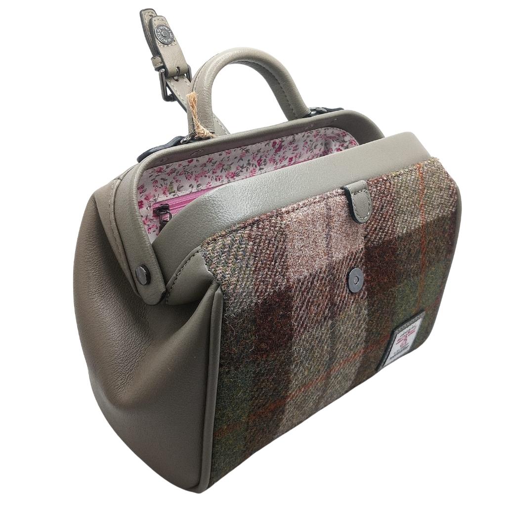 Islander Harris Tweed Medium Doctor Bag 'Chestnut Tartan'