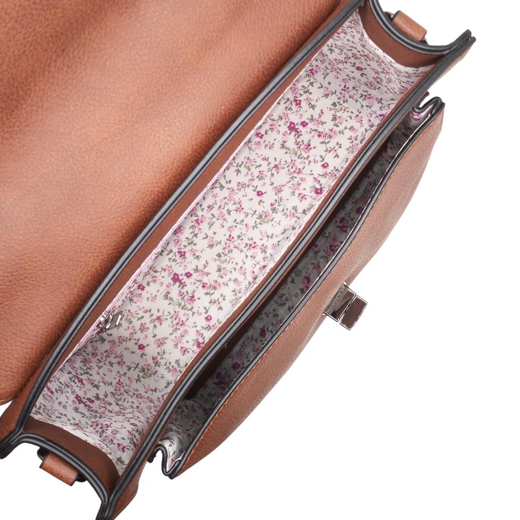 Islander Harris Tweed Medium Satchel 'Fuchsia Tartan' by Islander - Handbags
