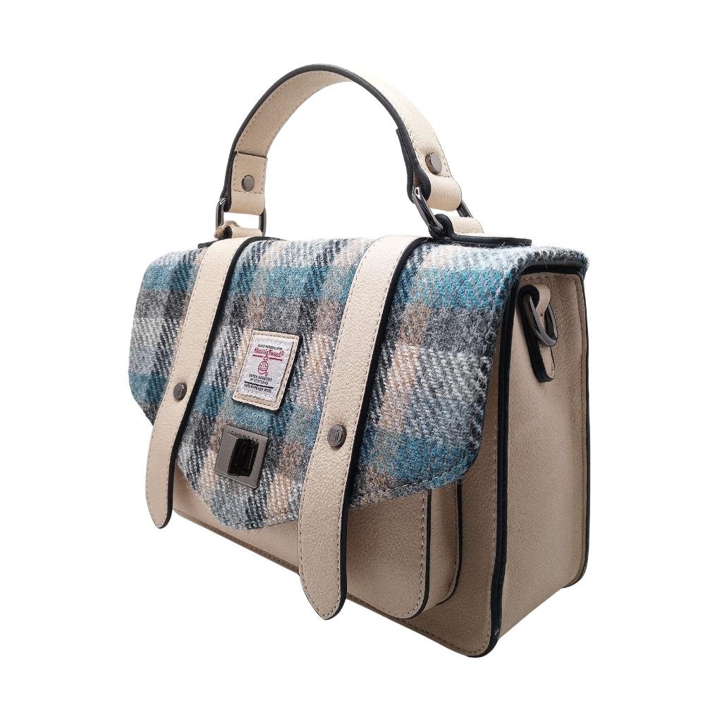 Islander Harris Tweed Medium Satchel 'Islander Tartan' by Islander - Handbags