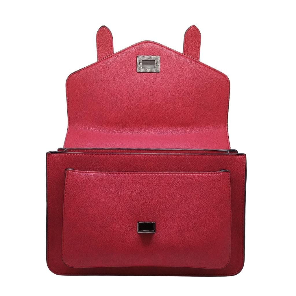 Islander Harris Tweed Medium Satchel 'Royal Stewart Tartan' by Islander - Handbags