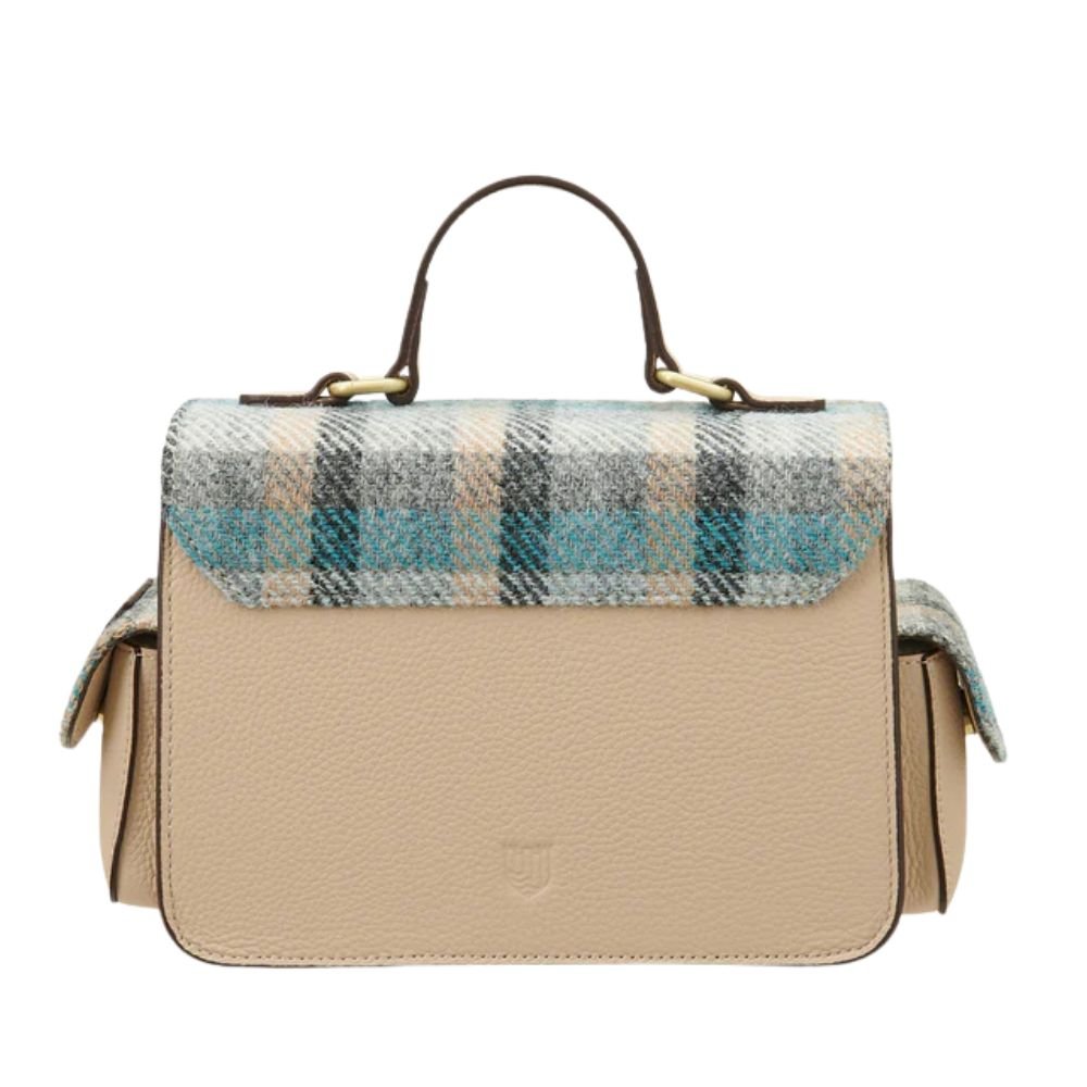 Islander Harris Tweed Melrose Leather Crossbody 'Islander Tartan'
