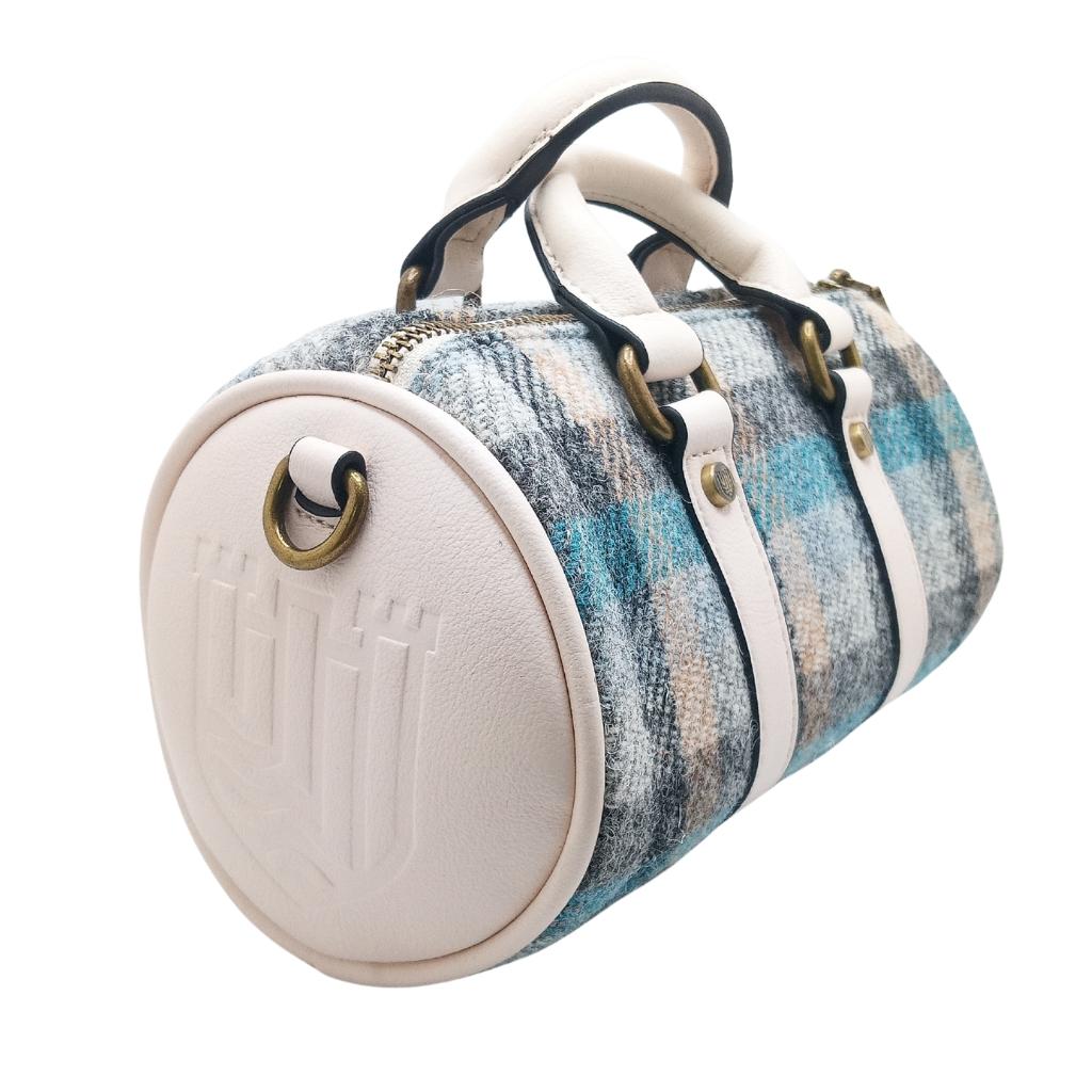 Islander Harris Tweed Mini Duffel Bag 'Islander Tartan'