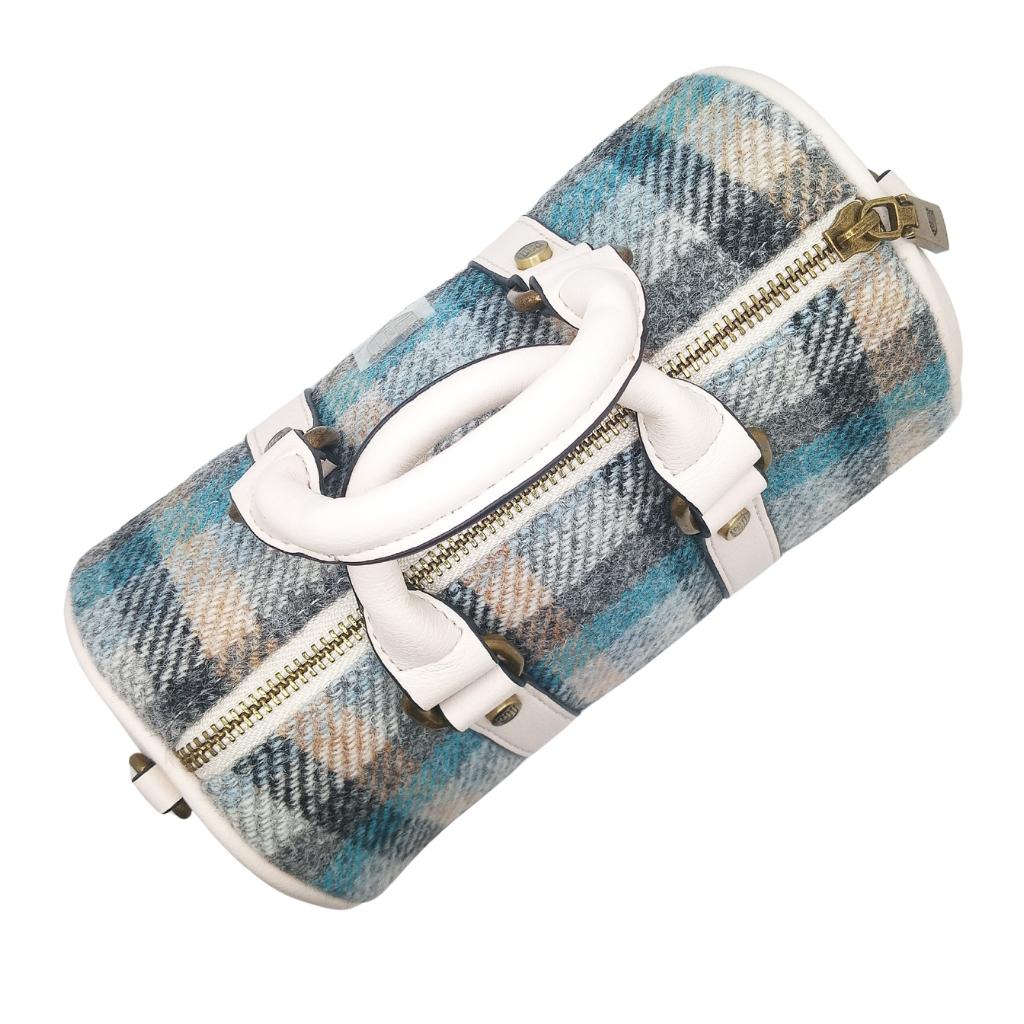 Islander Harris Tweed Mini Duffel Bag 'Islander Tartan'