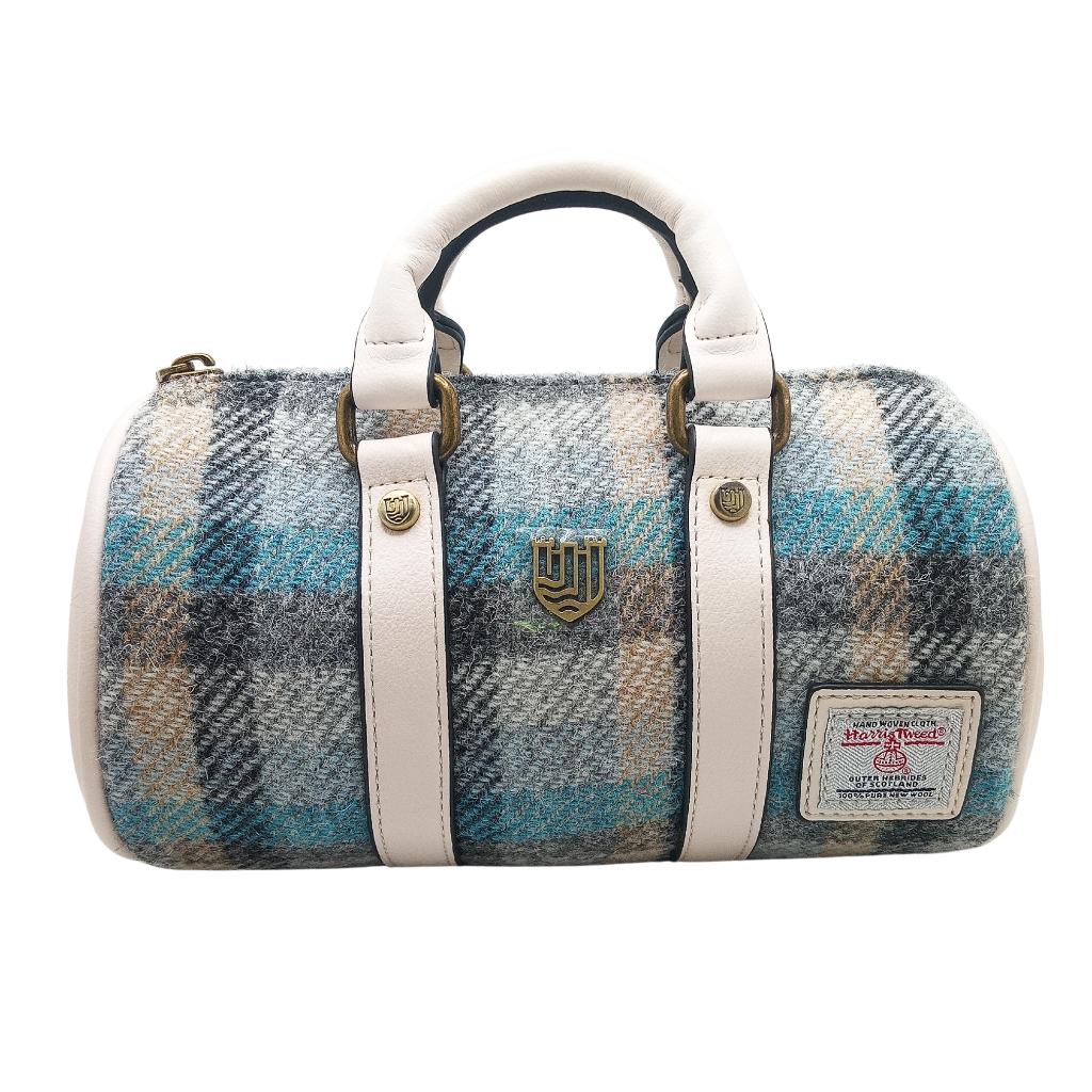 Islander Harris Tweed Mini Duffel Bag 'Islander Tartan'