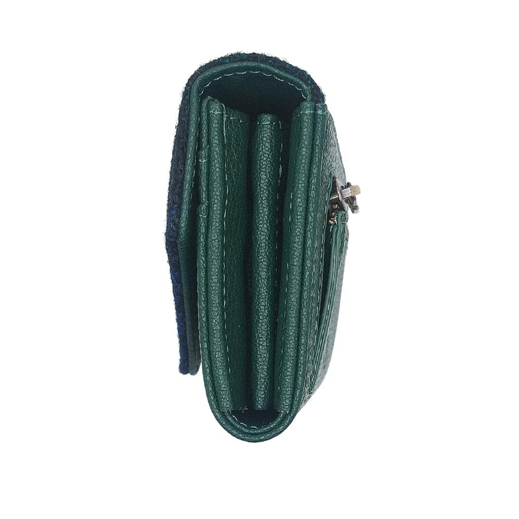 Islander Harris Tweed Small Clasp Clutch Purse 'Black Watch Tartan'
