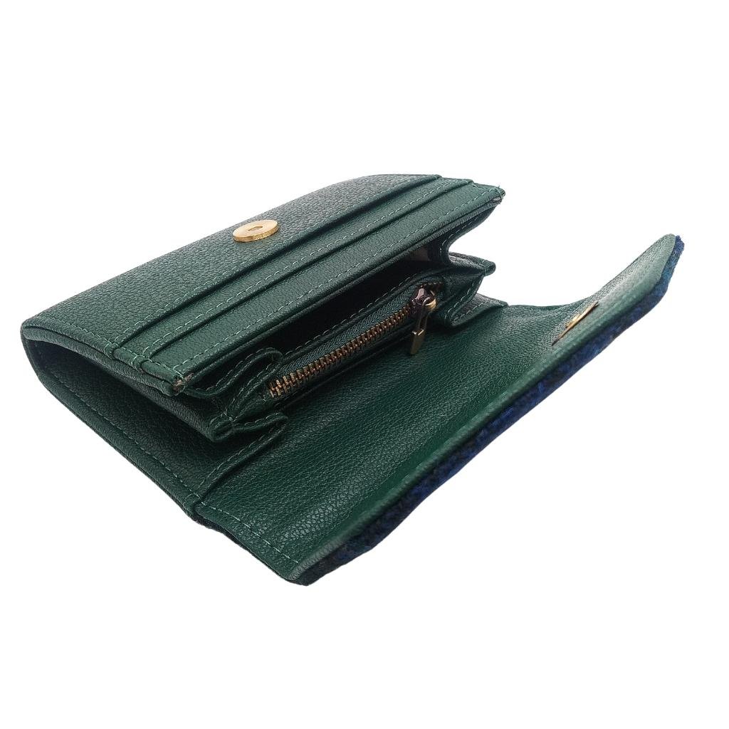 Islander Harris Tweed Small Clasp Clutch Purse 'Black Watch Tartan'